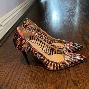 Colorful ZARA pumps sz 37 WORN ONCE SUPER COMFY